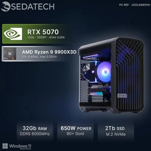 Sedatech Gaming PC 9900X3D 2