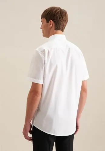 Seidensticker Herren Hemd Regular Shortsleeve 2