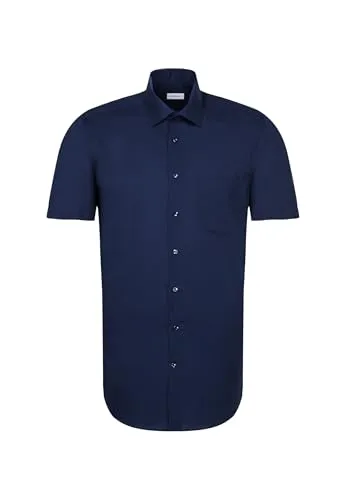 Seidensticker Herren Mens Regular Shortsleeve