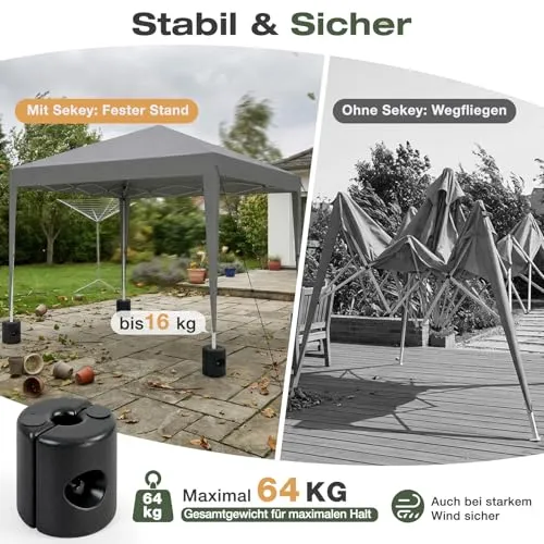 Sekey Pavillon Gewichte 2
