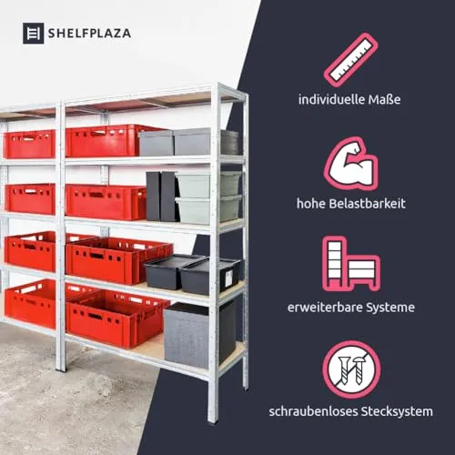 shelfplaza Schwerlastregal UC 4