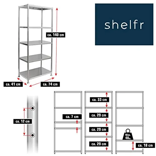 shelfr Regal 200kg 3
