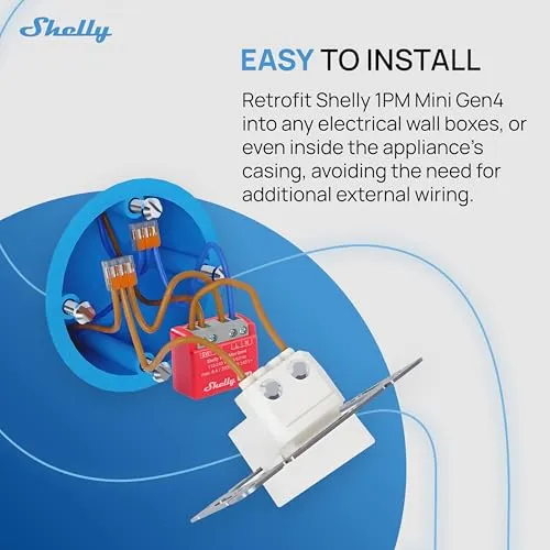 Shelly 1PM Mini Gen4 4