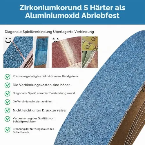 Shineboc Schleifband 100 x 915 mm 6