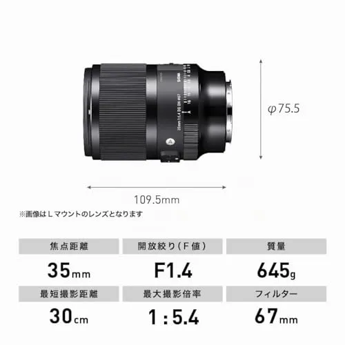 Sigma 35mm F1,4 DG DN Art 6