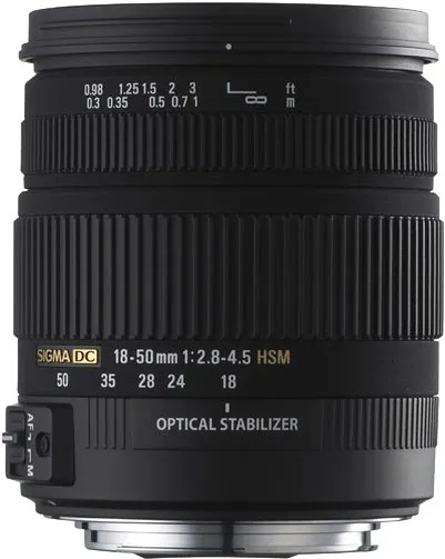 Sigma 2,8-4,5/18-50 mm DC OS HSM