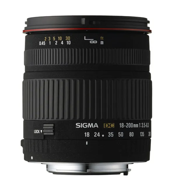 Sigma 3,5-6,3/18-200 mm DC