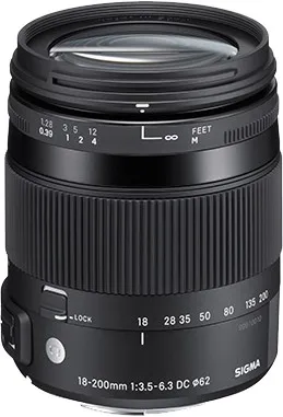 Sigma 3,5-6,3/18-200 mm DC Makro OS HSM [C]