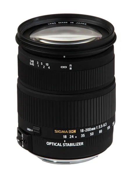 Sigma 3,5-6,3/18-200 mm DC OS