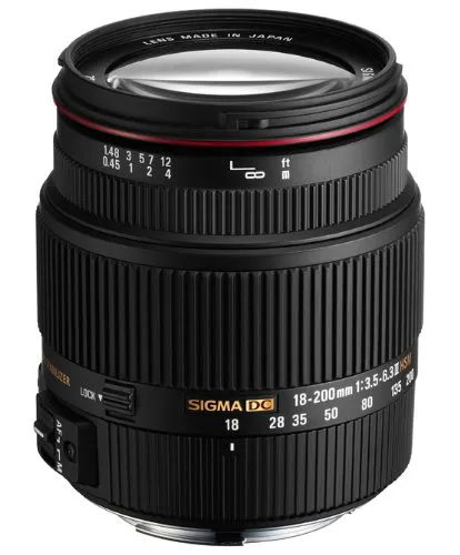 Sigma 3,5-6,3/18-200 mm II DC OS HSM