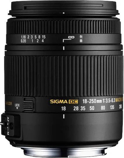 Sigma 3,5-6,3/18-250 mm DC Makro OS HSM 2