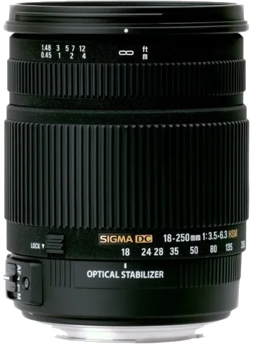 Sigma 3,5-6,3/18-250 mm DC OS HSM