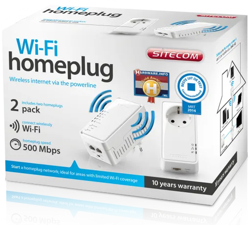 Sitecom LN-555 WiFi-Homeplug 2