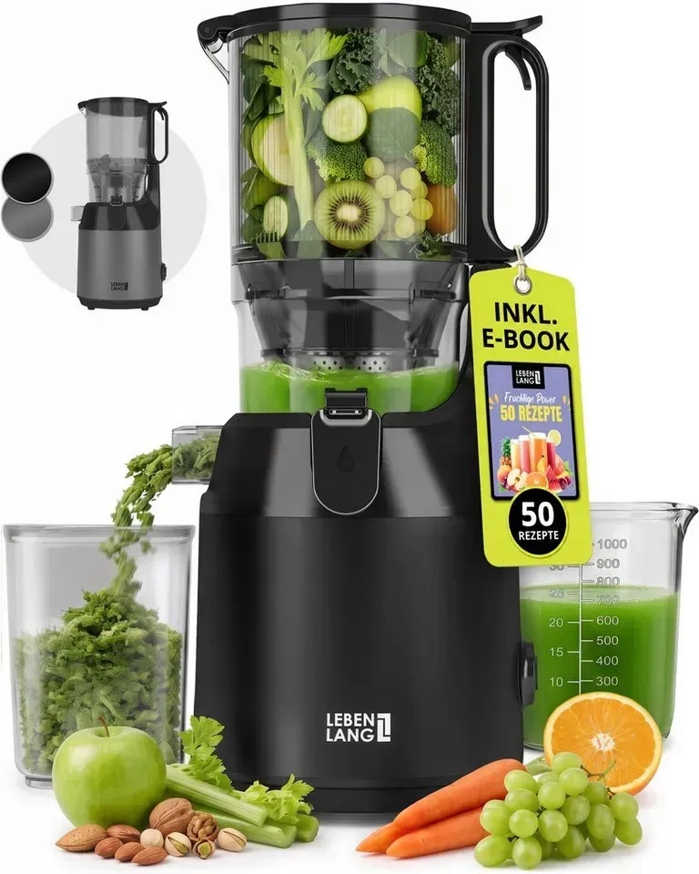 Slow Juicer schwarz
