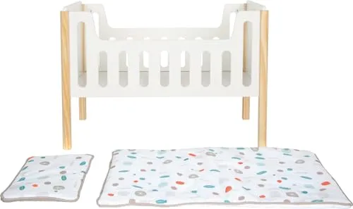 small foot Cuna de Madera Little Button 6