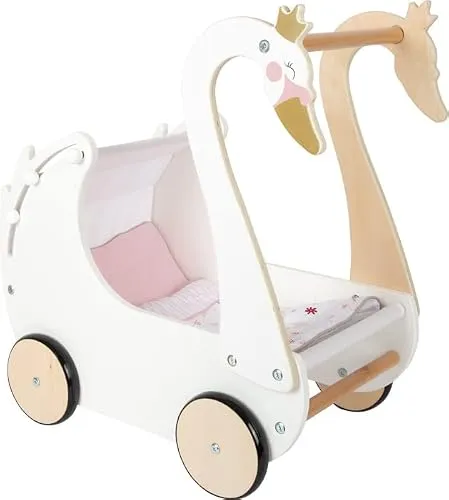 small foot Puppenwagen Schwan