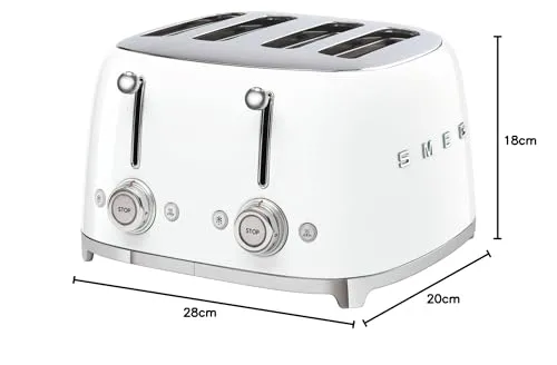Smeg Toast 4x4 TSF03WHEU 7