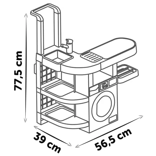 Smoby Rowenta Waschküche 3