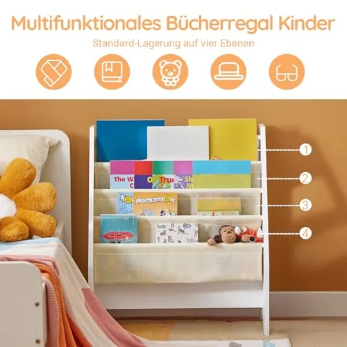 SoBuy Bücherregal Montessori 3