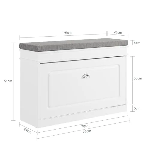 SoBuy FSR82-L-W 2