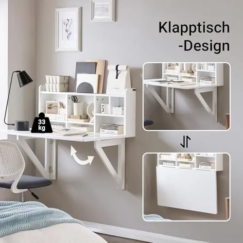 SoBuy Wandklapptisch UC 6