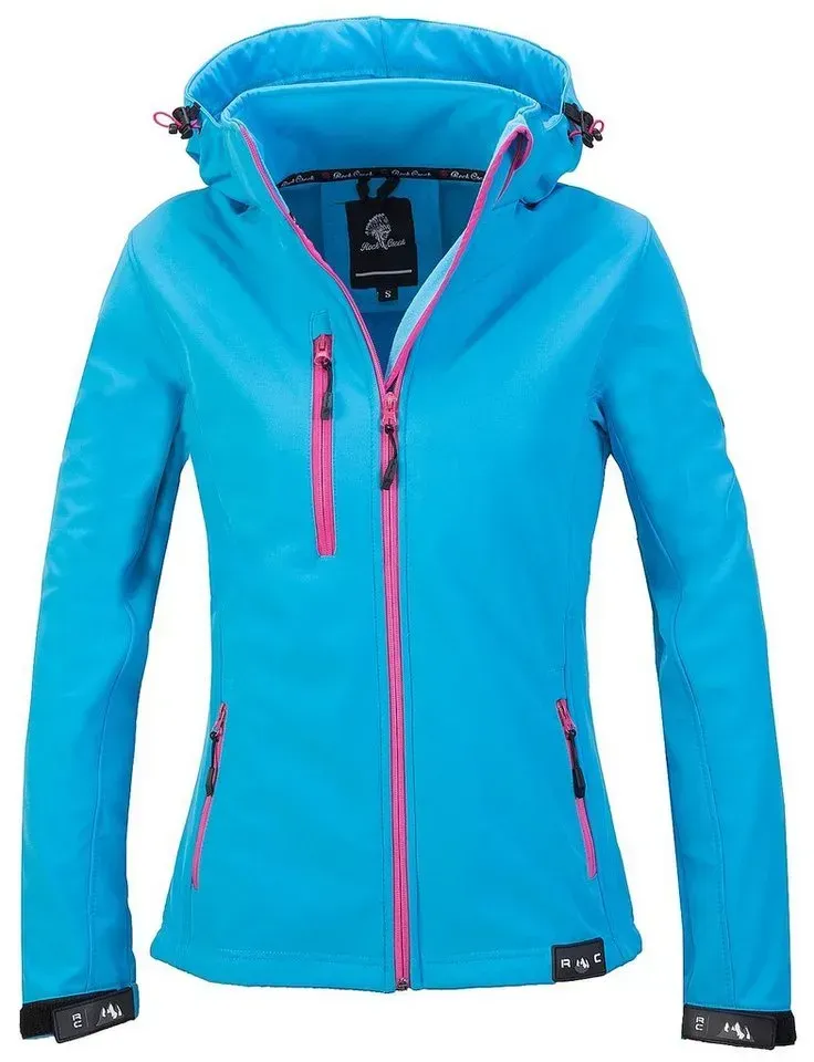 Softshelljacke Damen Grün 4XL