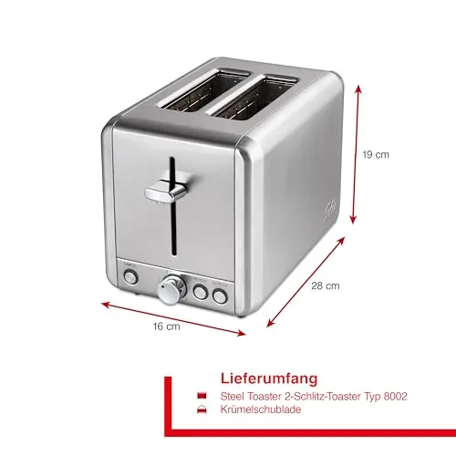 Solis Toaster Steel 8002 6