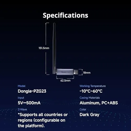 SONOFF Z-Wave 800 Dongle Plus 6