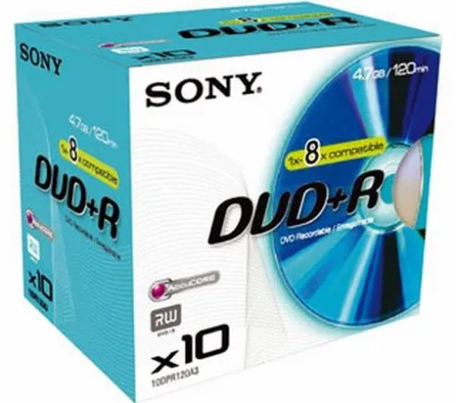 Sony DVD-R 1-8x AccuCore