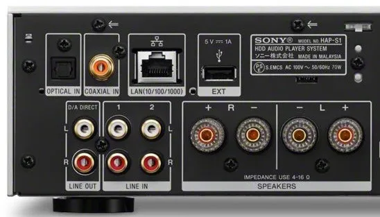 Sony HAP-S1 5
