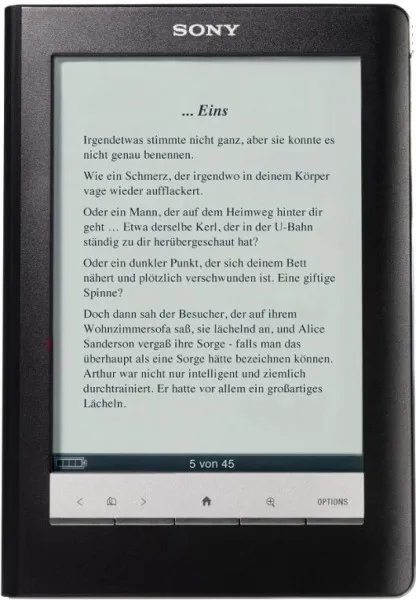 Sony Reader Touch Edition PRS 600BC