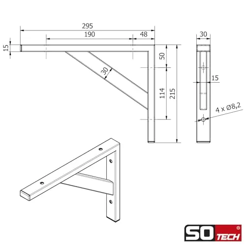 SOTECH Schwerlastkonsolen UC 7