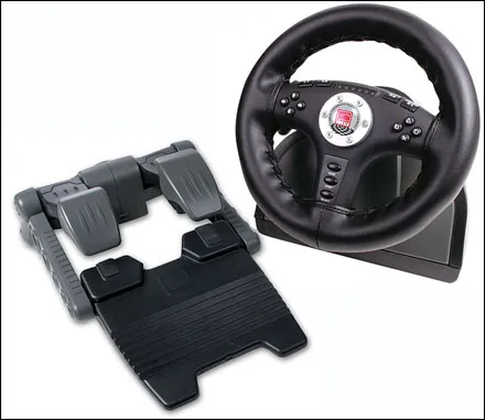 Speedlink 4in1 Leather Force Feedback Wheel