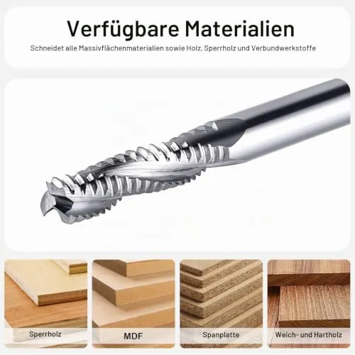 SpeTool Fräser 3 Flöten UC 4