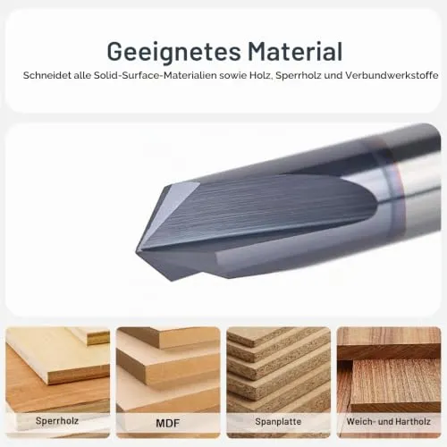 SpeTool VHM 3 Flöten Gravierstichel 4
