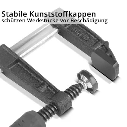 STAHLWERK 2 x Schraubzwingen 120 x 800 mm 6