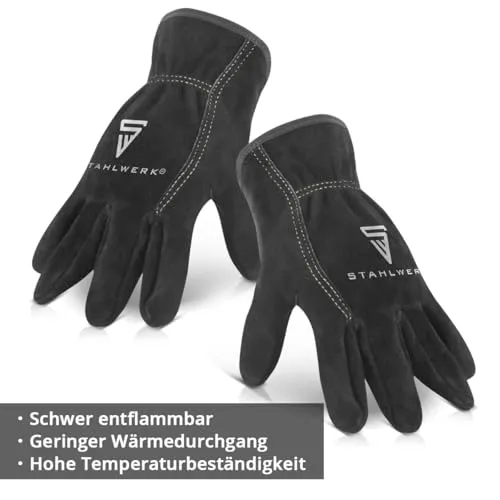 STAHLWERK Schweißerhandschuhe 3