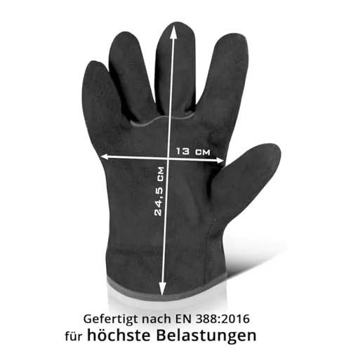 STAHLWERK Schweißerhandschuhe 4