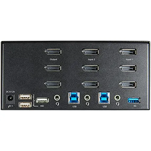 StarTech 2-Port Triple DisplayPort KVM 4