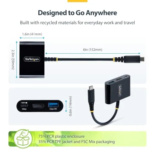 StarTech 3-in-1 UC 6