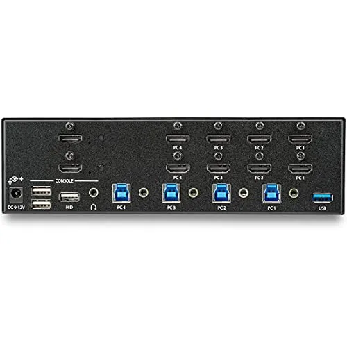 StarTech 4 Port Dual-Monitor KVM UC 3