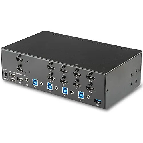 StarTech 4 Port Dual-Monitor KVM UC 4