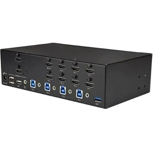 StarTech 4 Port Dual-Monitor KVM UC 5