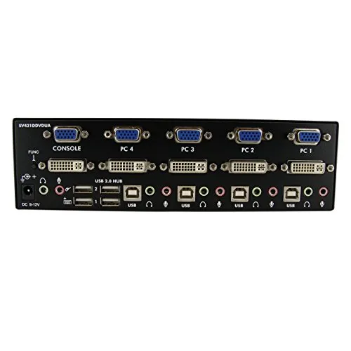 StarTech 4 Port DVI KVM USB Switch 2