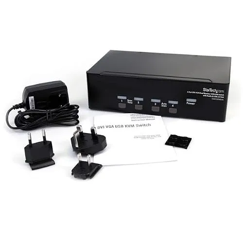 StarTech 4 Port DVI KVM USB Switch 3