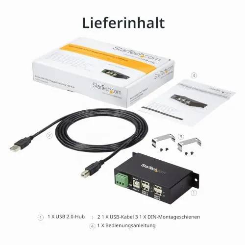 StarTech 4 Port USB 2.0 Hub 6
