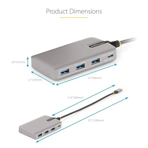 StarTech 4-Port USB-C Hub UC 3
