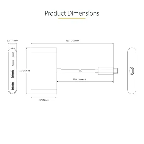 StarTech 5G2A2CPDB-USB-C-HUB 3