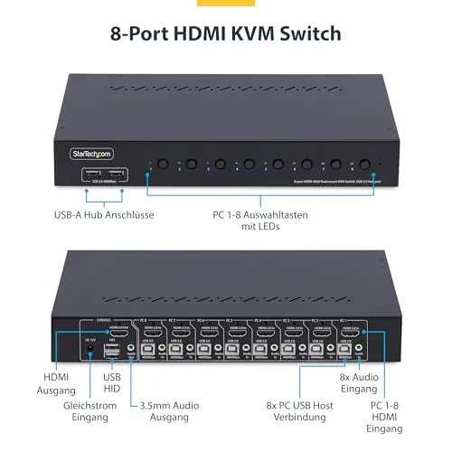 StarTech 8-Port HDMI KVM 2
