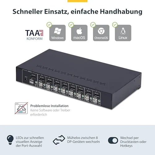 StarTech 8-Port KVM 3